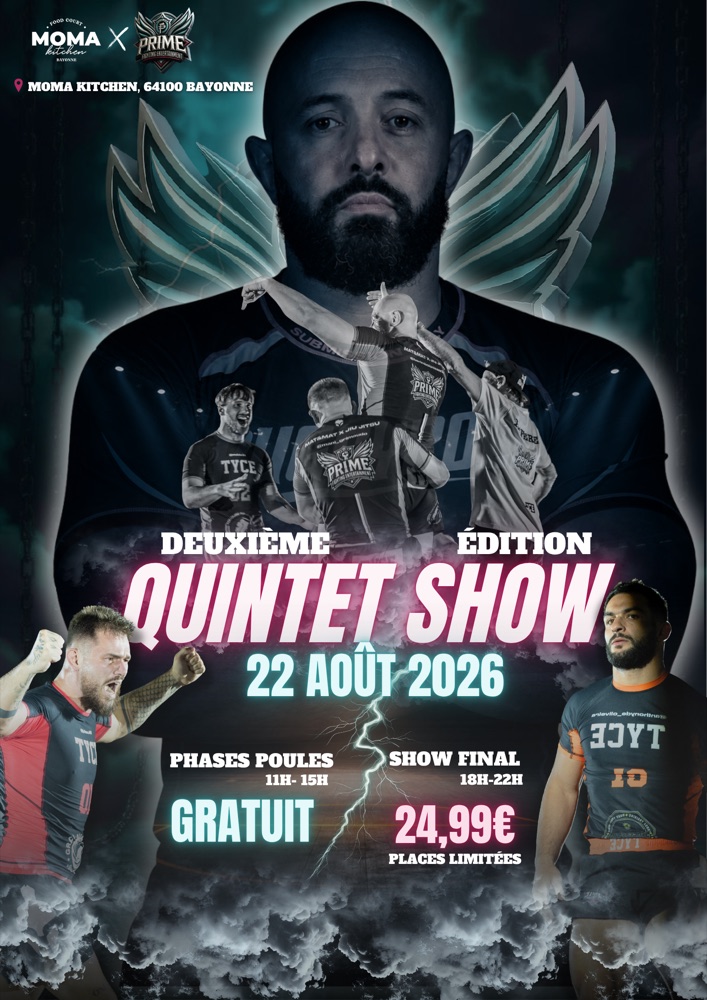 Affiche Quintet Show Bayonne